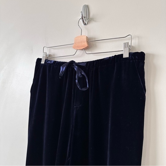 JOIE-DYRE Velvet Drawstring Jogger Pants (Size:Large) - Picture 7 of 11